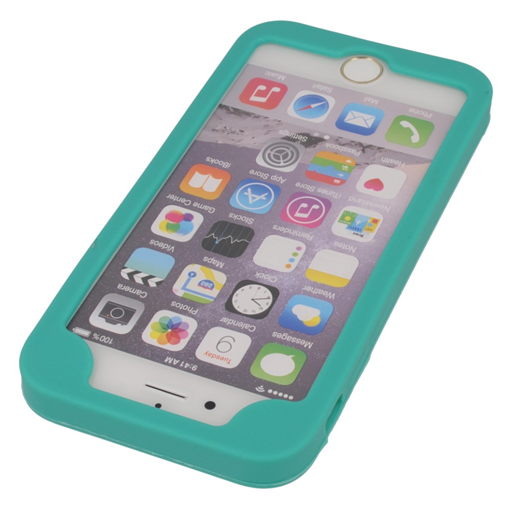 Pokrowiec etui silikonowe 3D Sowa zielona APPLE iPhone 6 / 4
