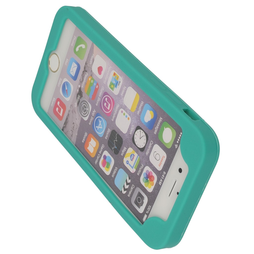 Pokrowiec etui silikonowe 3D Sowa zielona APPLE iPhone 6 / 8