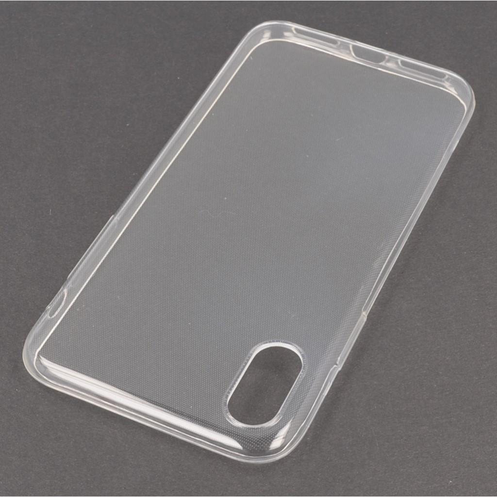Pokrowiec silikonowe etui Back Case przeroczyste APPLE iPhone X / 2