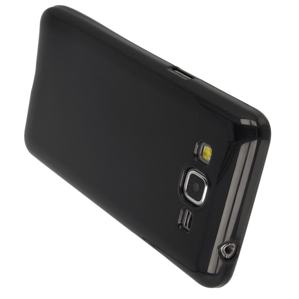 Pokrowiec silikonowe etui BACK CASE czarne myPhone Pocket 2 / 3
