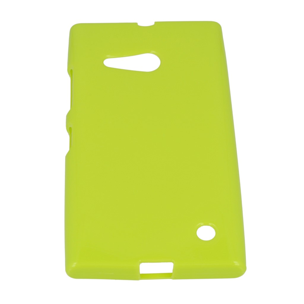 Pokrowiec silikonowe etui BACK CASE zielone NOKIA Lumia 735 / 3