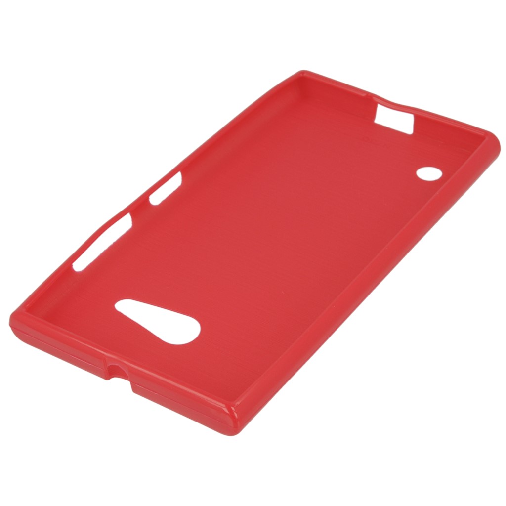 Pokrowiec silikonowe etui BACK CASE rowe NOKIA Lumia 735 / 4