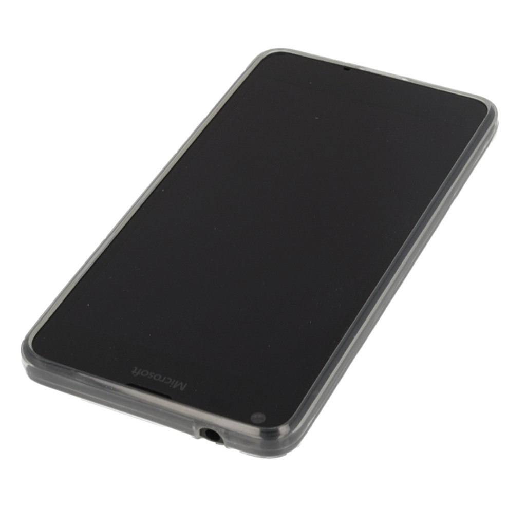 Pokrowiec silikonowe etui Back Case przeroczyste Microsoft Lumia 540 Dual SIM / 3