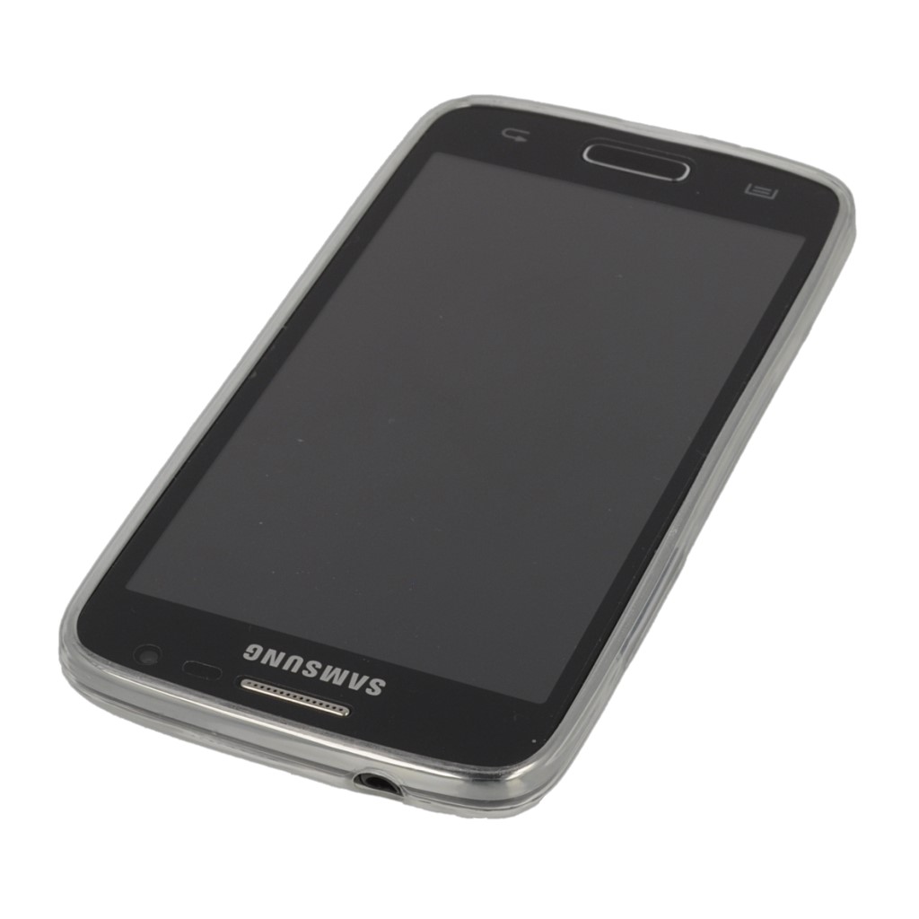Pokrowiec silikonowe etui Back Case przeroczyste SAMSUNG Galaxy Core LTE / 6