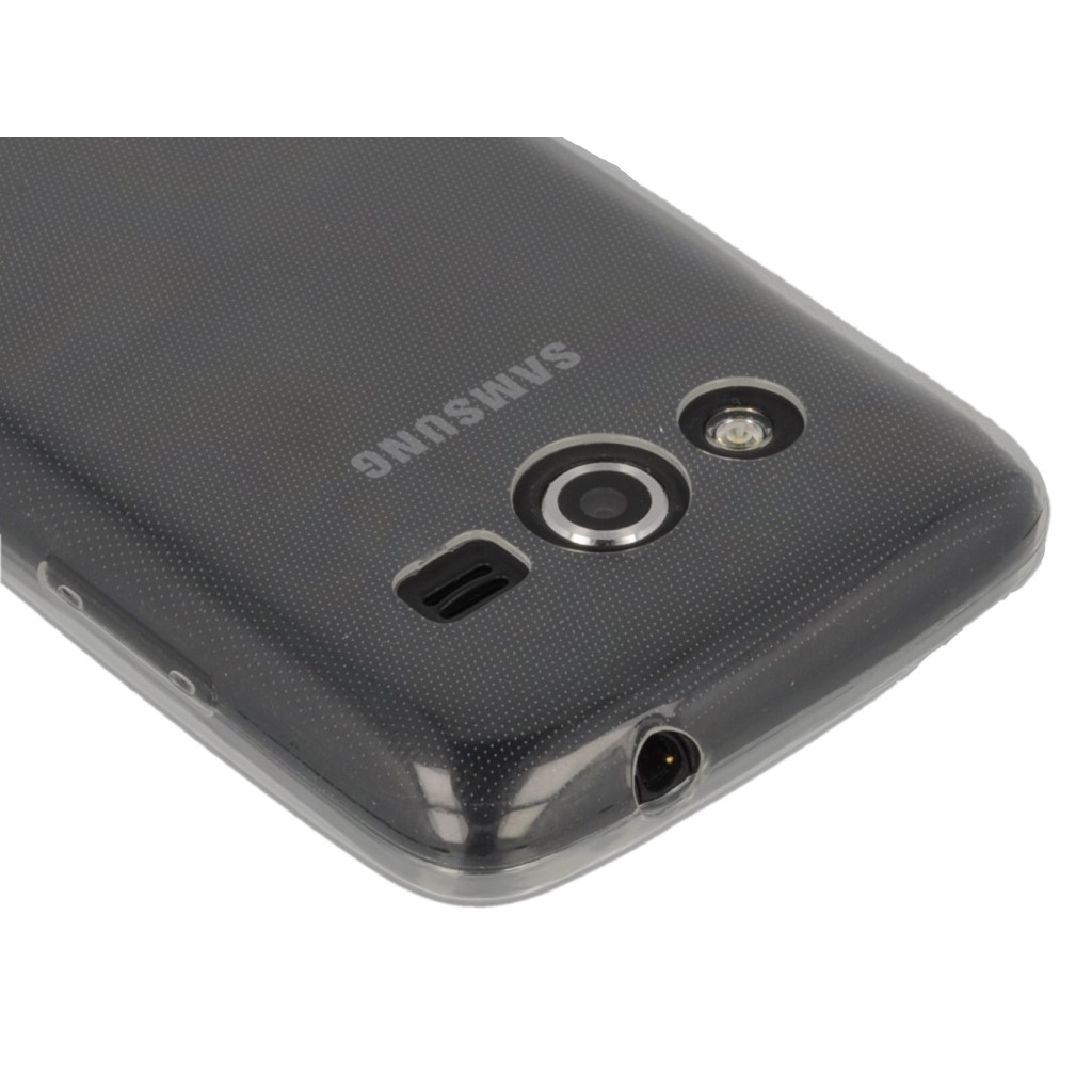 Pokrowiec silikonowe etui Back Case przeroczyste SAMSUNG Galaxy Core LTE / 7