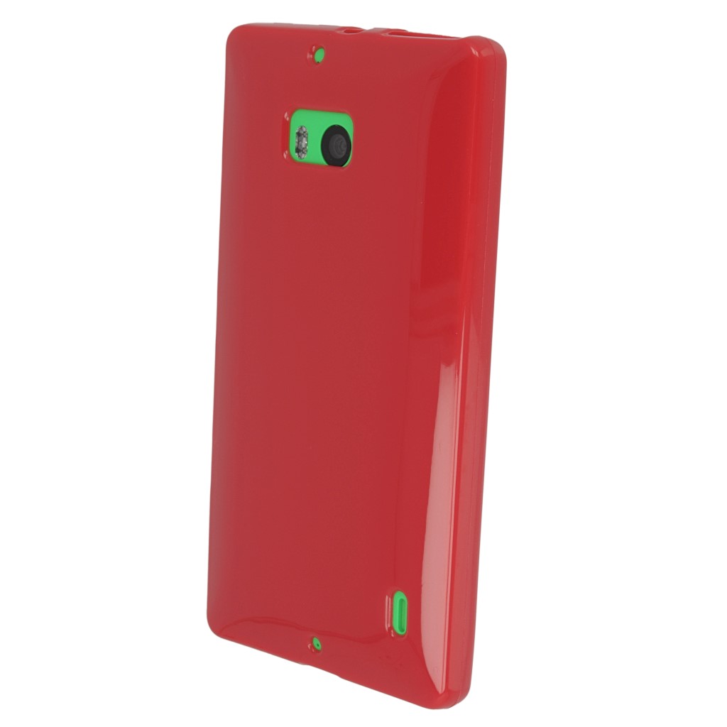 Pokrowiec silikonowe etui BACK CASE czerwone NOKIA Lumia 930 / 3