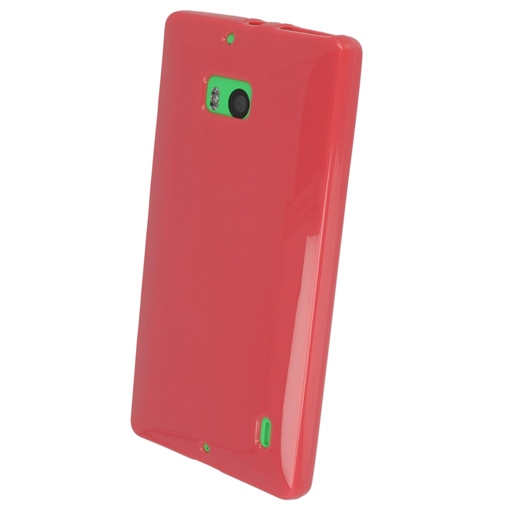 Pokrowiec silikonowe etui BACK CASE rowe NOKIA Lumia 930 / 3