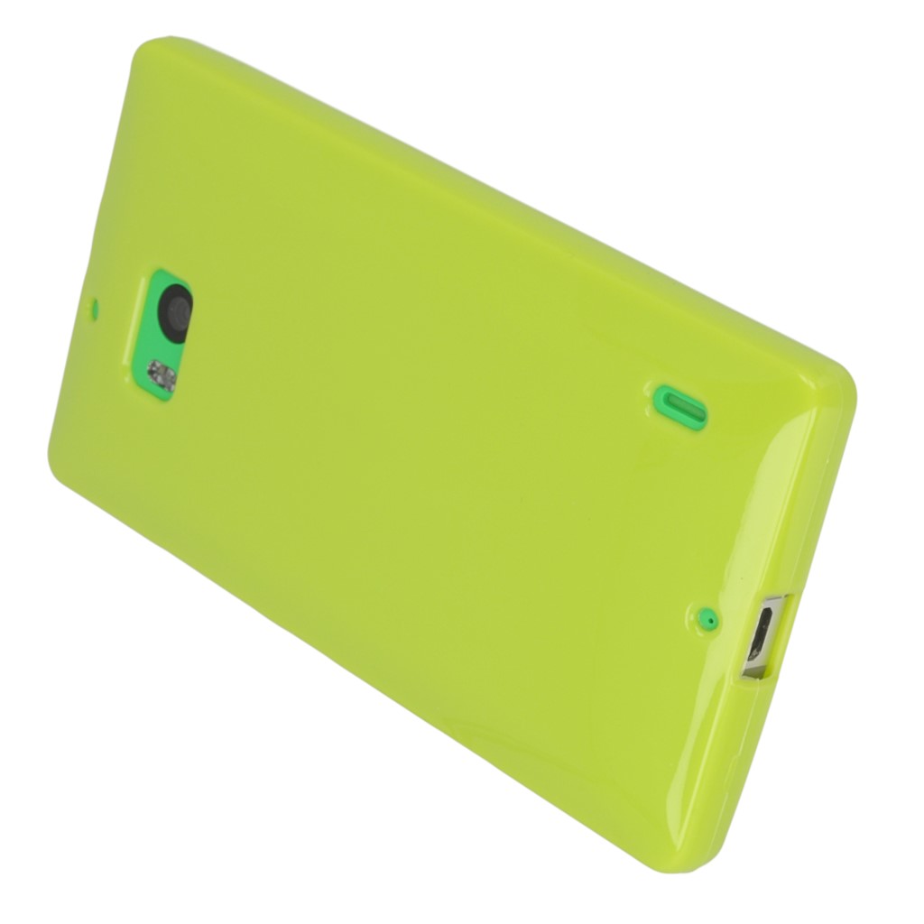 Pokrowiec silikonowe etui BACK CASE zielone NOKIA Lumia 930 / 2