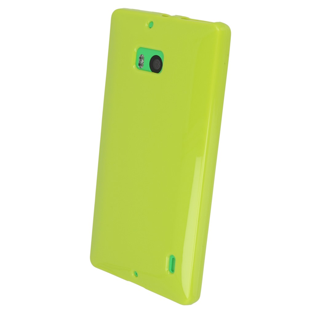 Pokrowiec silikonowe etui BACK CASE zielone NOKIA Lumia 930 / 3