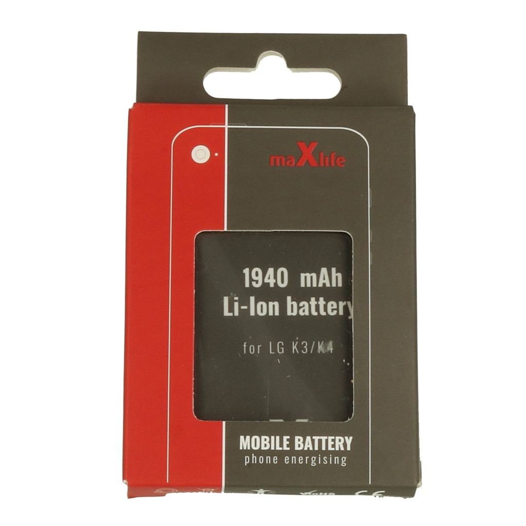 Bateria MaxLife 1940mAh li-ion LG K3 LTE Dual SIM / 4