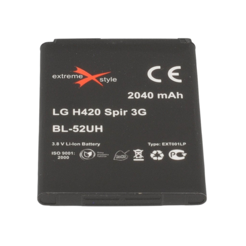 Bateria eXtremestyle 2040mAh LI-ION LG Spirit 3G Dual SIM / 5