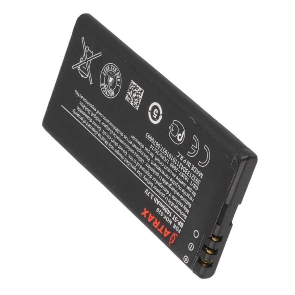 Bateria Platinum 1400 mAh li-ion NOKIA Lumia 820 / 4