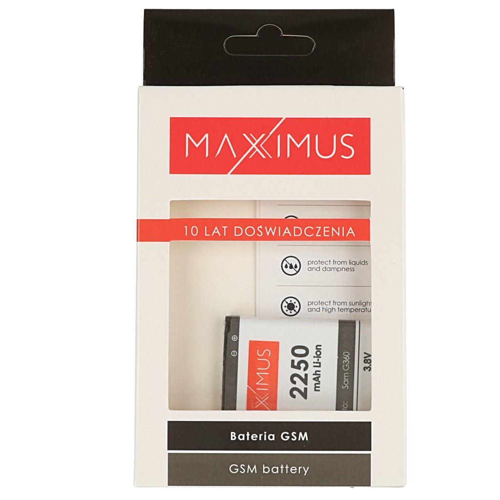 Bateria MAXXIMUS 2250 mAh li-ion SAMSUNG Galaxy Core Prime / 4