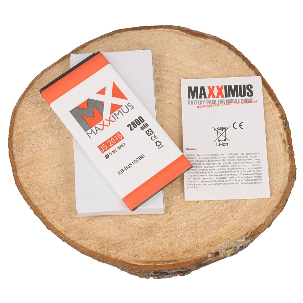 Bateria MAXXIMUS 2800mAh li-ion SAMSUNG Galaxy J5 (2016) / 8