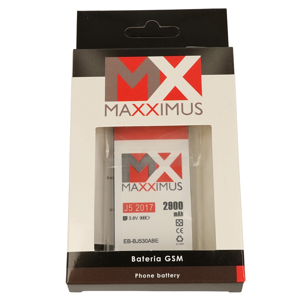 Bateria MAXXIMUS 2900mAh SAMSUNG Galaxy J5 (2017) / 3