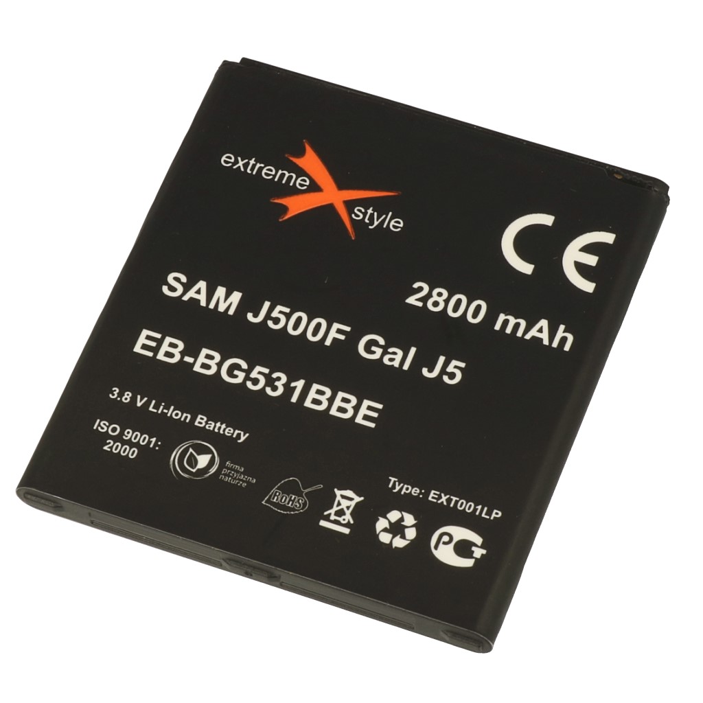 Bateria Extreme Style EB-BG531BBE 2800mAh SAMSUNG Galaxy J5