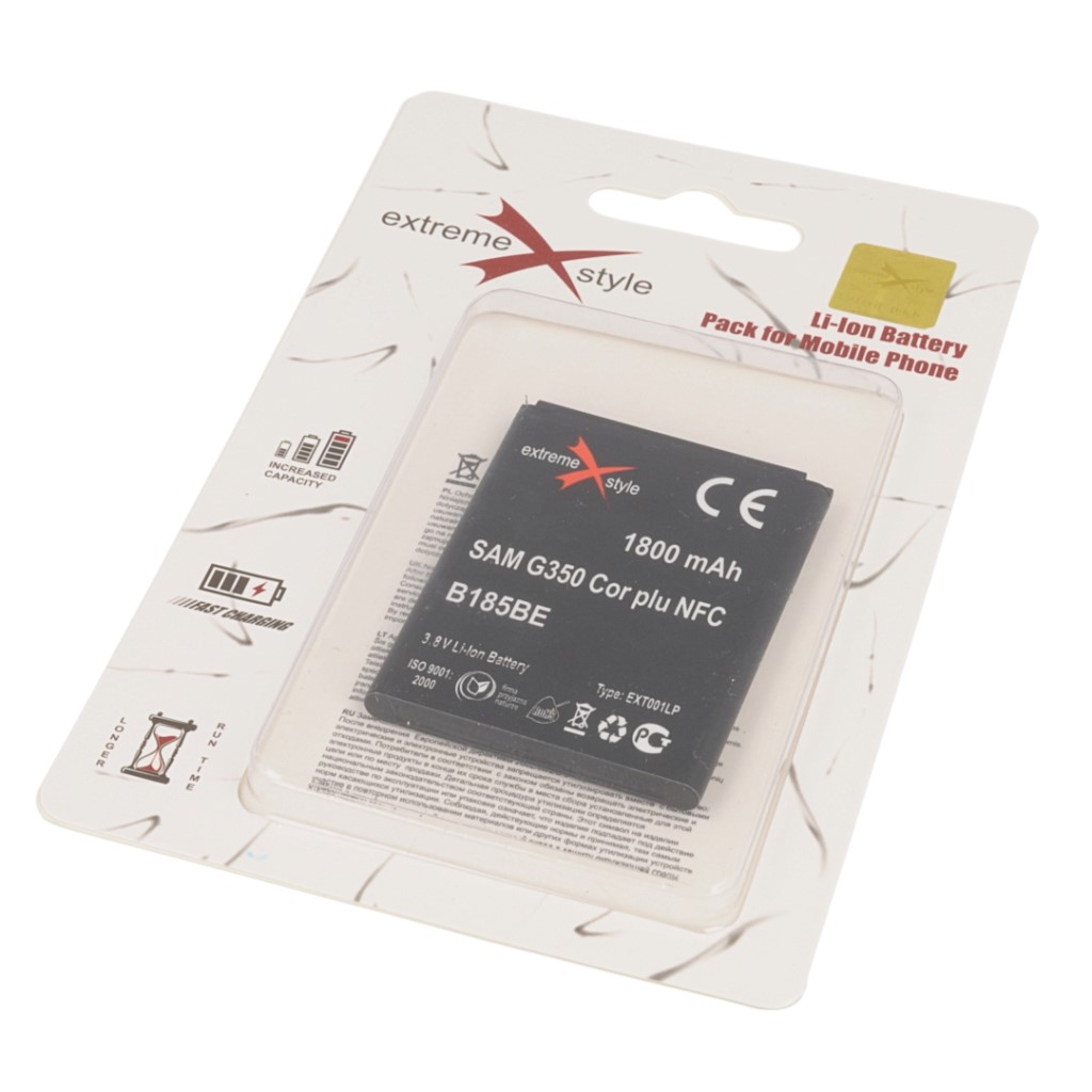 Bateria eXtremestyle 1800mAh NFC Li-ion SAMSUNG SM-G350 Galaxy Core Plus / 6