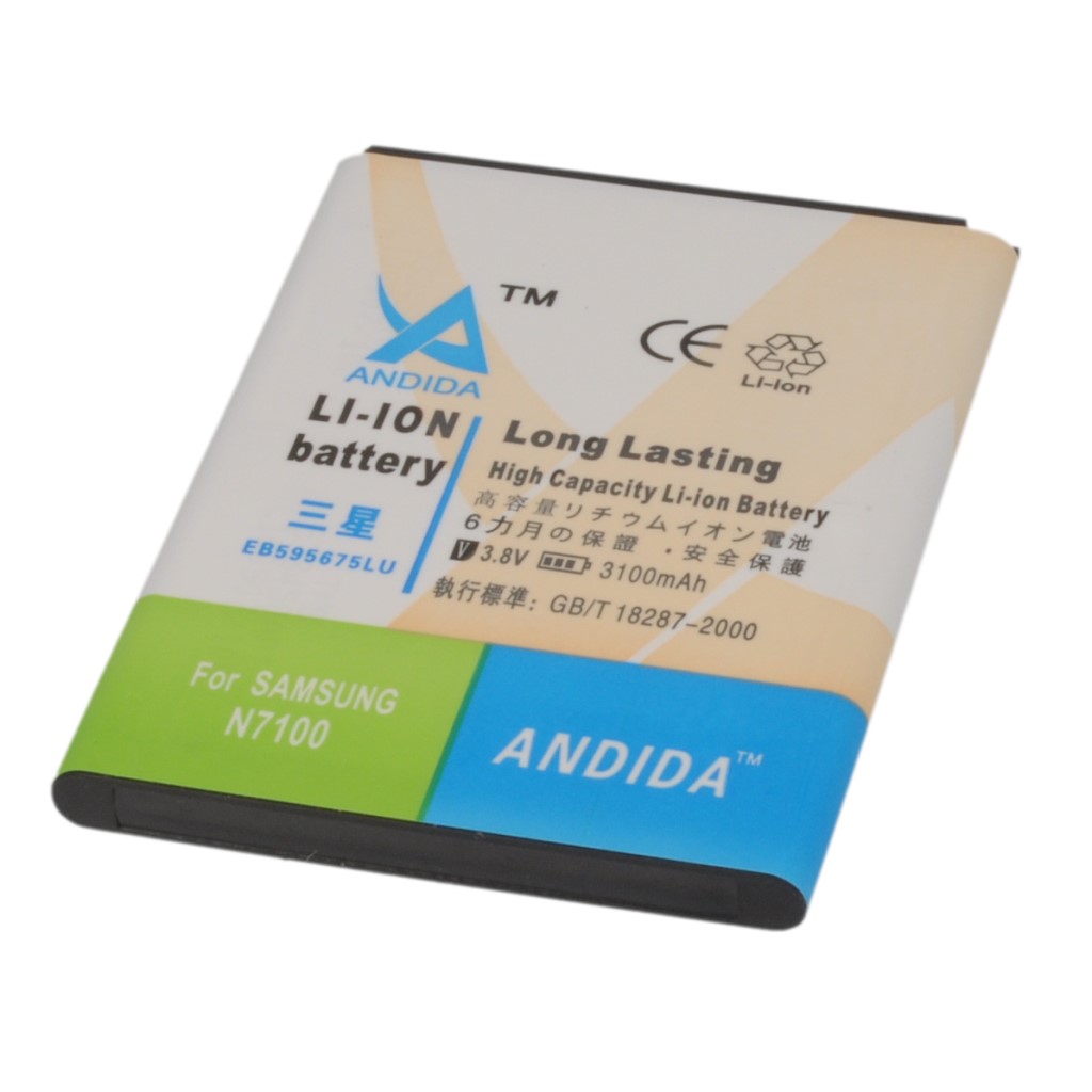 Bateria ANDIDA 3100mAh LI-ION SAMSUNG Galaxy Note 2 / 2