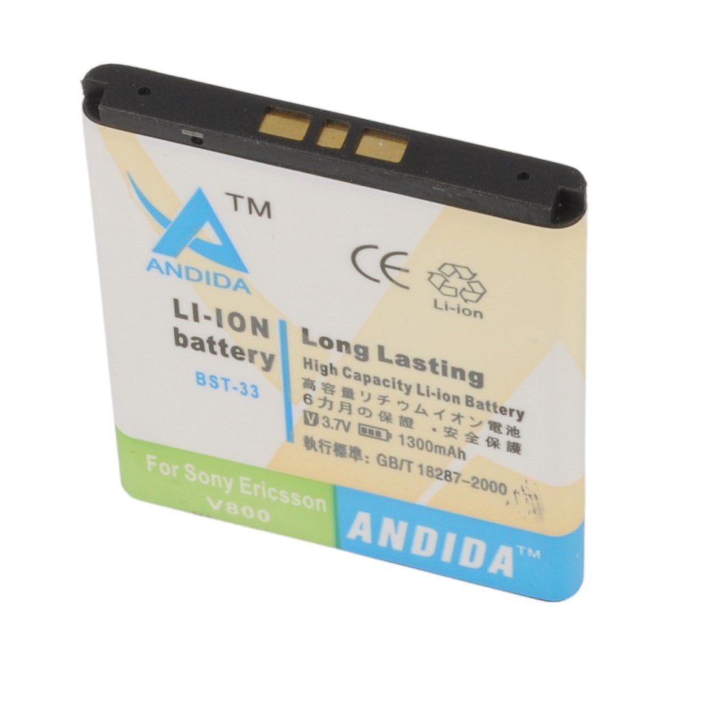 Bateria ANDIDA 1300mAh LI-ION SONY ERICSSON K550i / 3