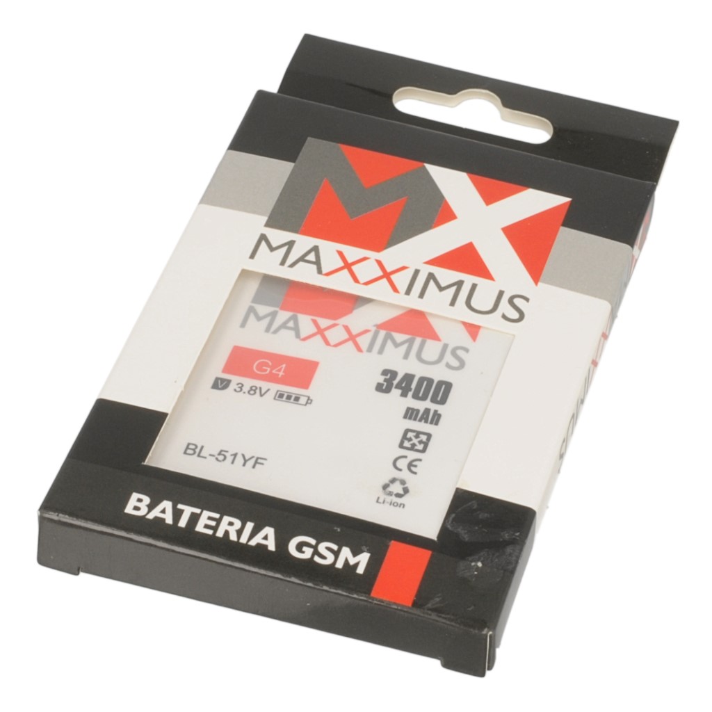 Bateria MAXXIMUS 3000 mAh LI-ION LG G4 / 7