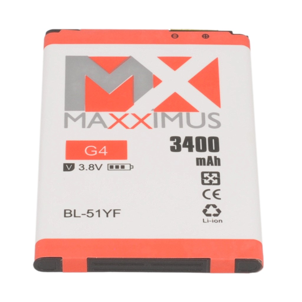 Bateria MAXXIMUS 3000 mAh LI-ION LG G4 / 3