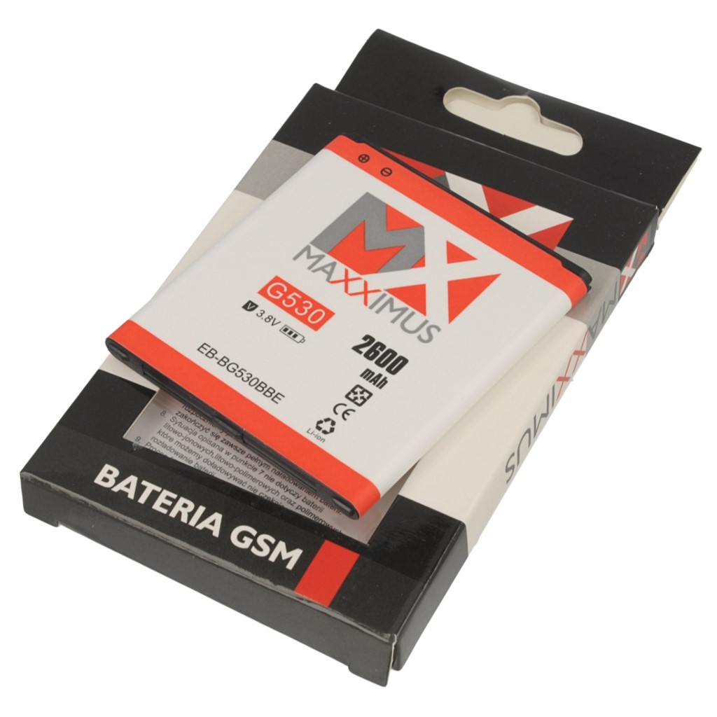 Bateria MAXXIMUS 2600 mAh li-ion SAMSUNG Galaxy Grand Prime
