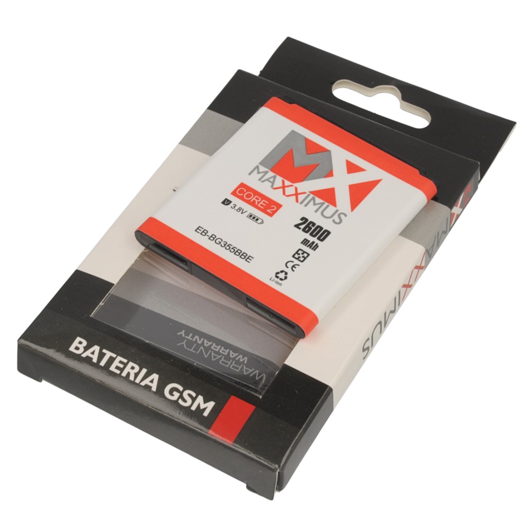 Bateria MAXXIMUS 2600mAh Li-ion SAMSUNG SM-G355H Galaxy Core 2
