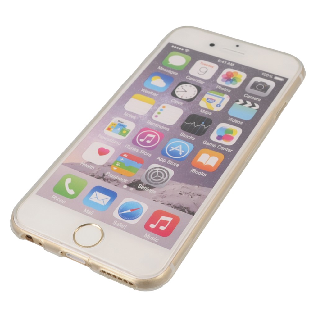 Pokrowiec silikonowe etui Back Case przeroczyste APPLE iPhone 6 / 2