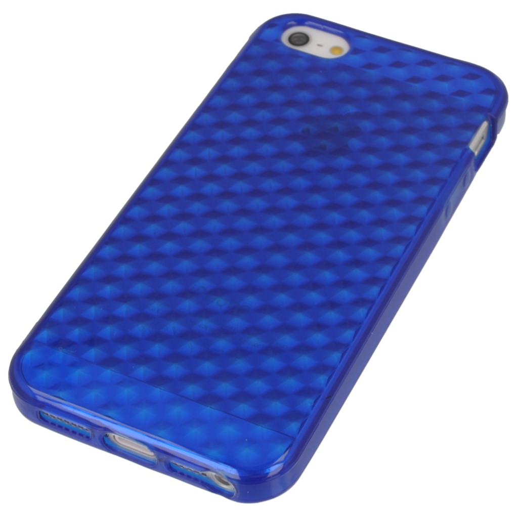Pokrowiec silikonowe etui BACK CASE niebieskie myPhone Pocket 2