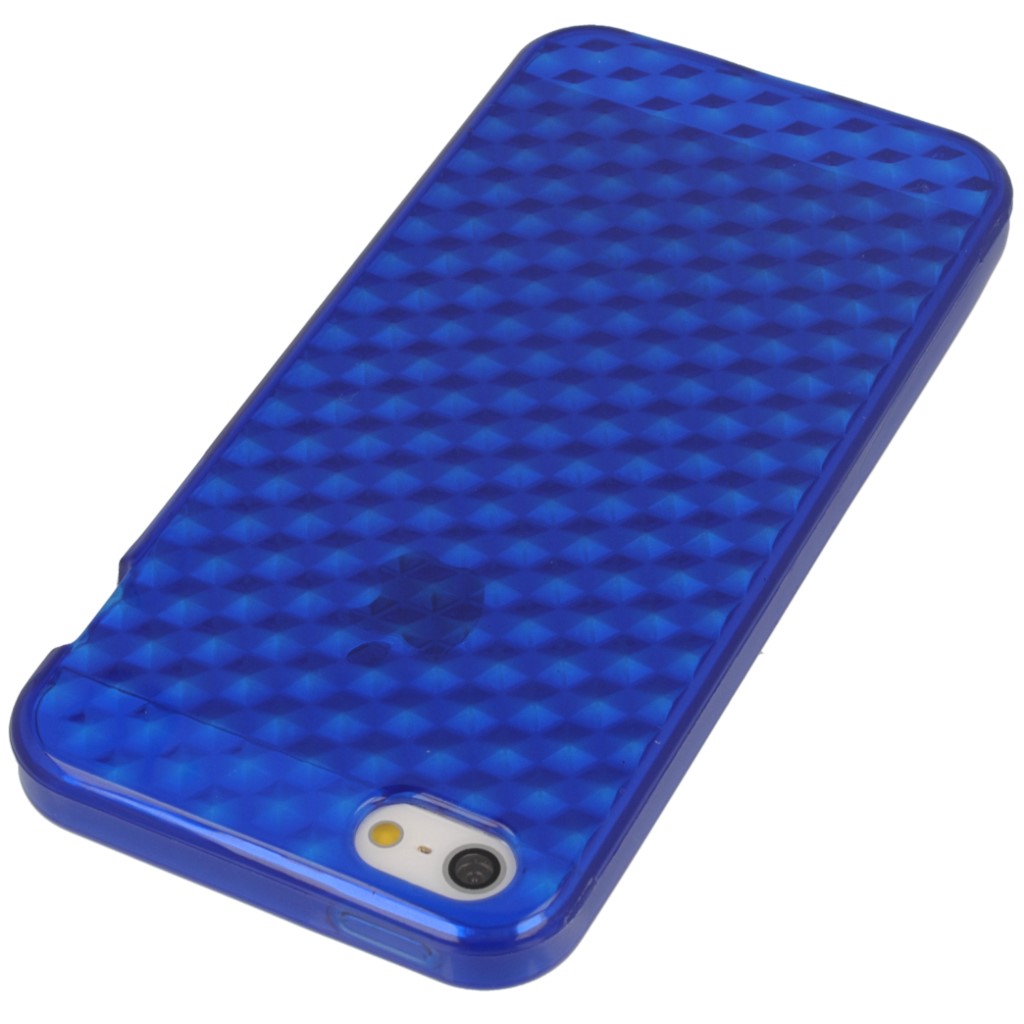 Pokrowiec silikonowe etui BACK CASE niebieskie myPhone C-Smart Pix / 2