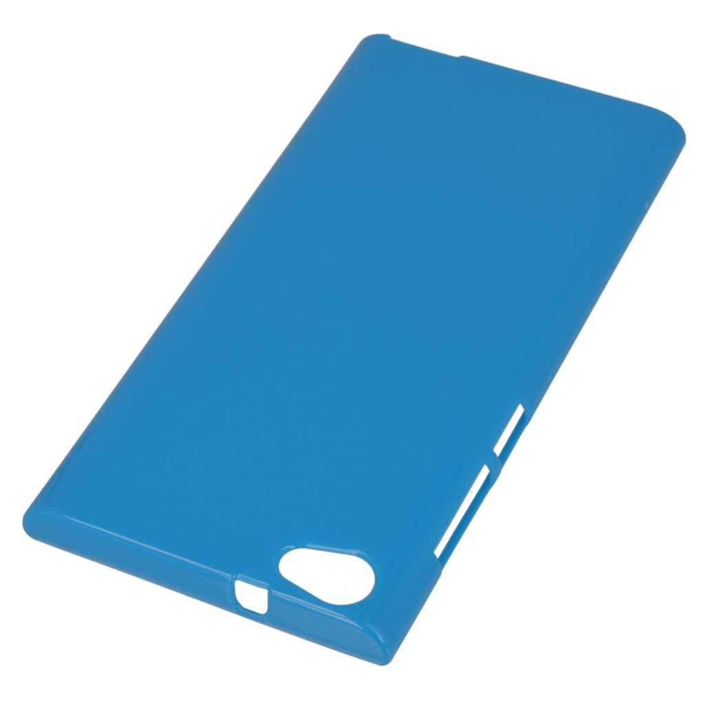 Pokrowiec oryginalne CUBE LTE silikonowe etui BACK CASE niebieskie myPhone Cube LTE / 2