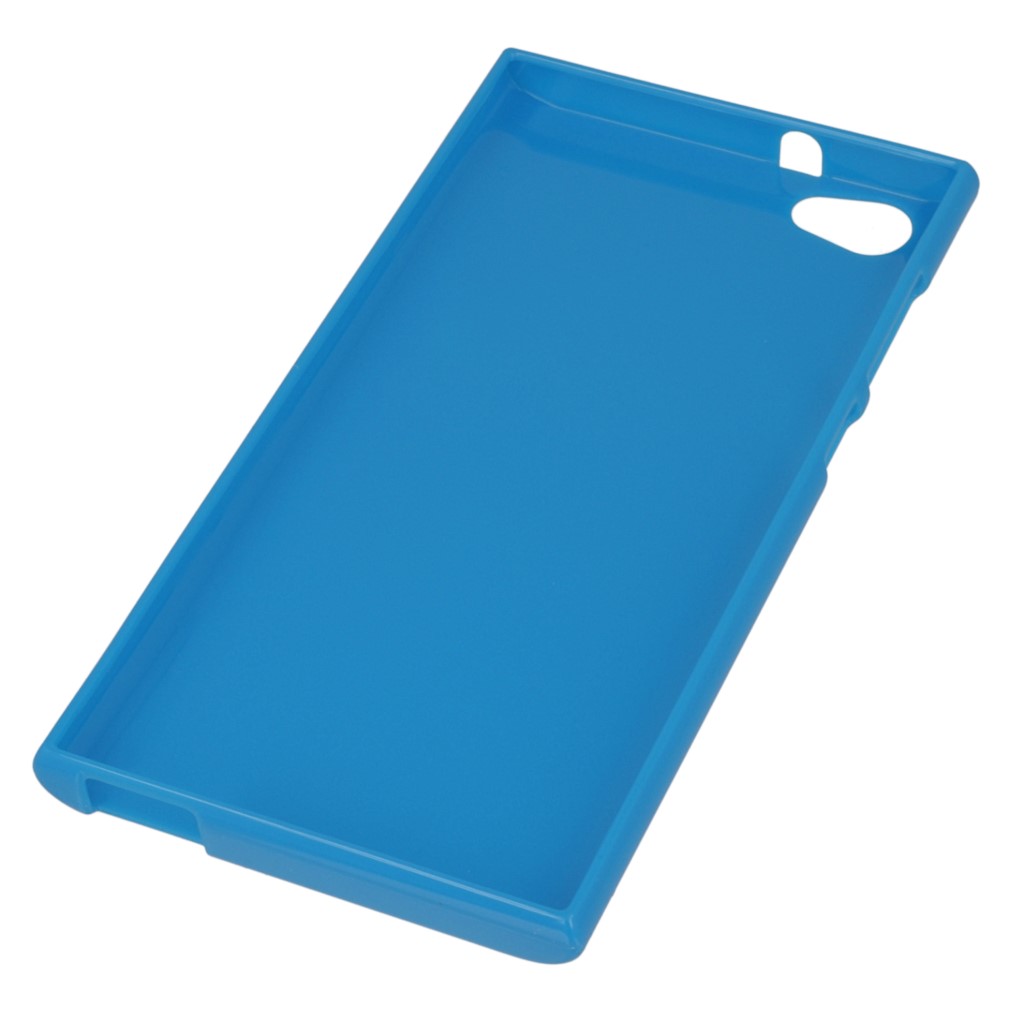 Pokrowiec oryginalne CUBE LTE silikonowe etui BACK CASE niebieskie myPhone Cube LTE / 4
