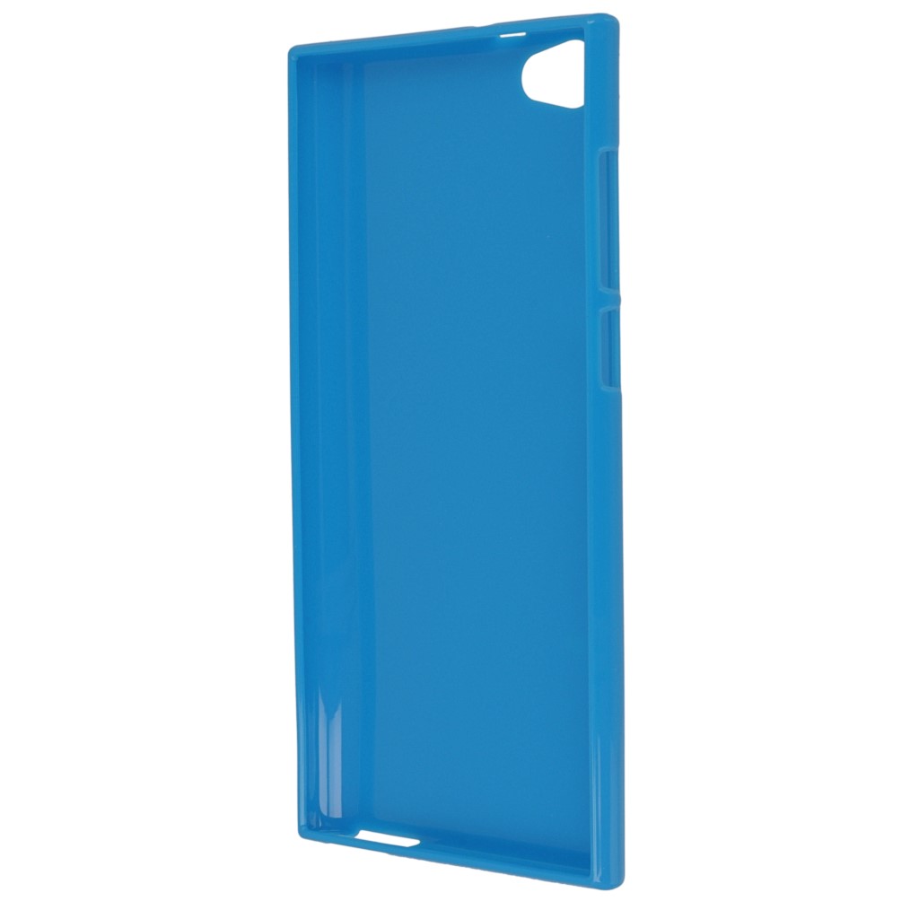 Pokrowiec oryginalne CUBE LTE silikonowe etui BACK CASE niebieskie myPhone Cube LTE / 7