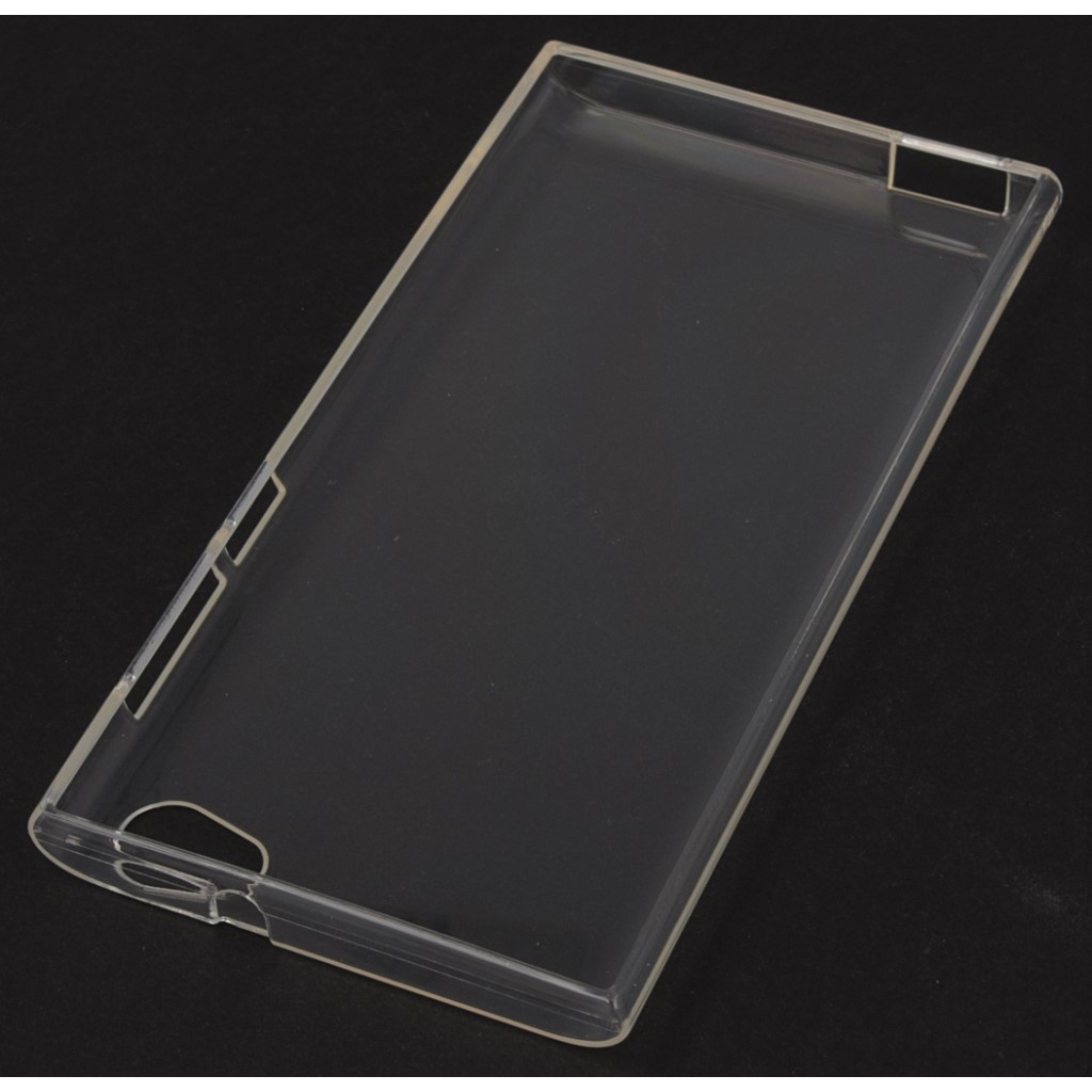 Pokrowiec oryginalne CUBE LTE silikonowe etui BACK CASE przeroczyste myPhone Cube LTE / 3