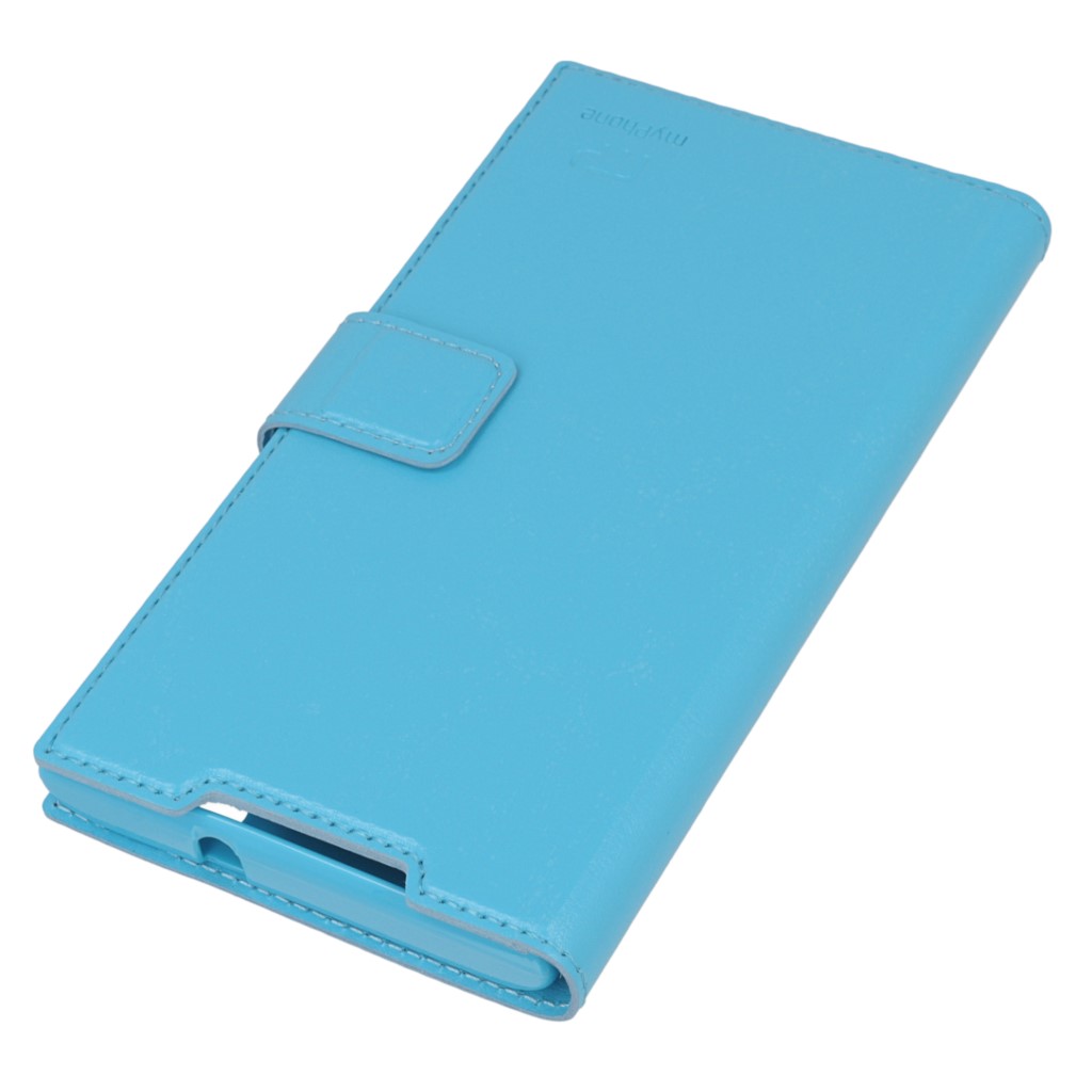 Pokrowiec oryginalny CUBE LTE z klapk flip cover niebieski myPhone Cube LTE / 3