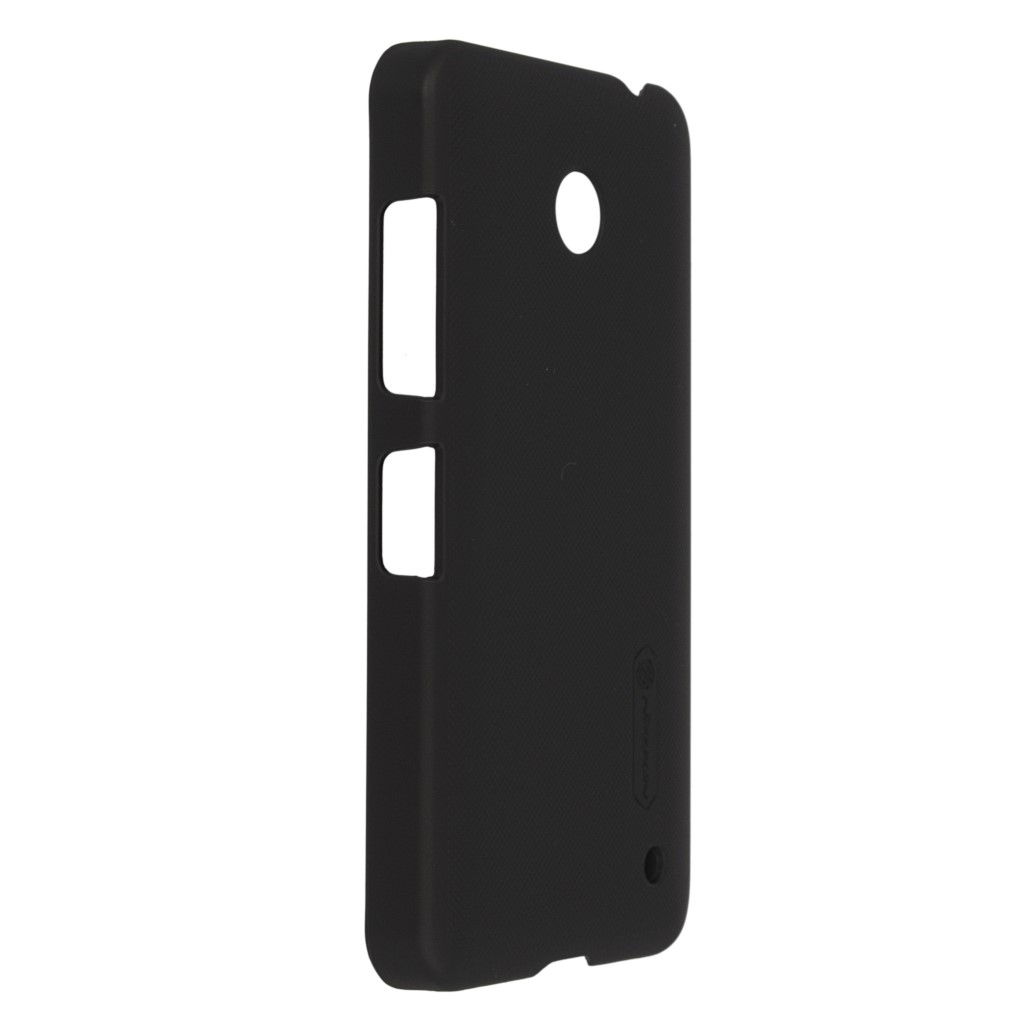 Pokrowiec etui NILLKIN SUPER SHIELD czarne NOKIA Lumia 635 / 8