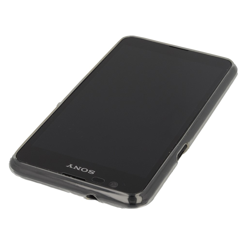 Pokrowiec silikonowe etui Back Case przeroczyste SONY Xperia E4g / 4