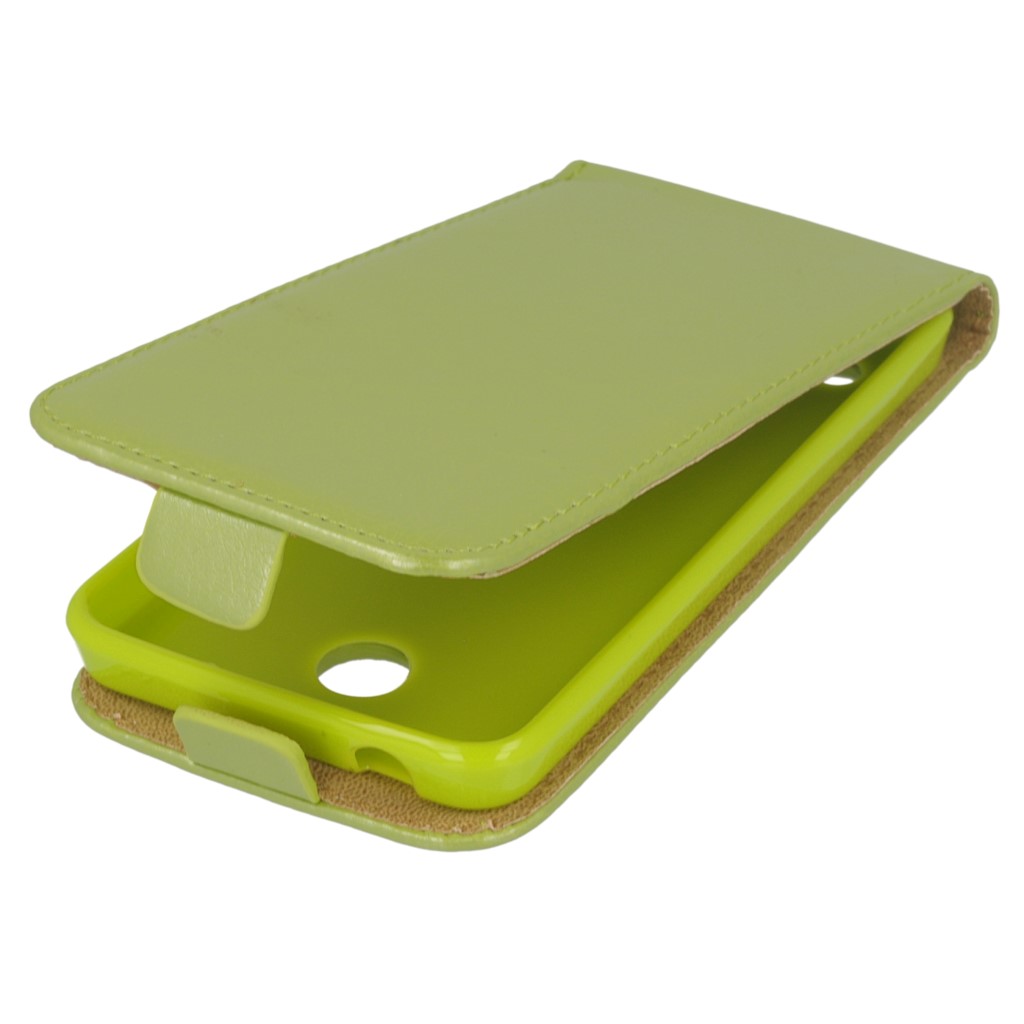 Pokrowiec z klapk na magnes Prestige Slim Flexi zielony NOKIA Lumia 630 / 2