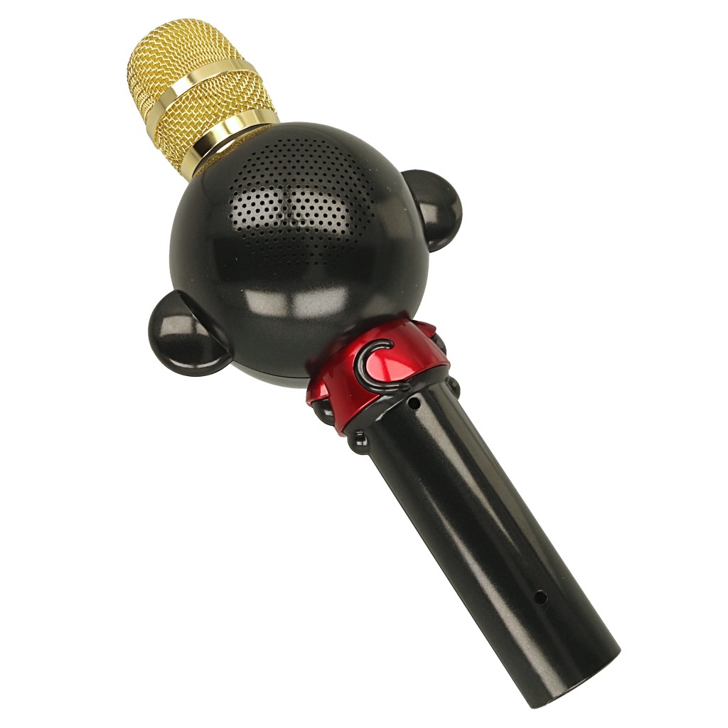 Mikrofon z gonikiem Maxlife MX-100 Animal czarny Telefunken Tango / 3