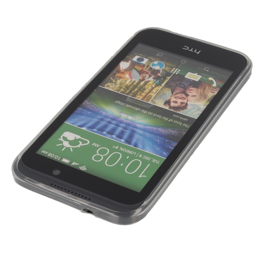 Pokrowiec silikonowe etui Back Case przeroczyste HTC Desire 320 / 3