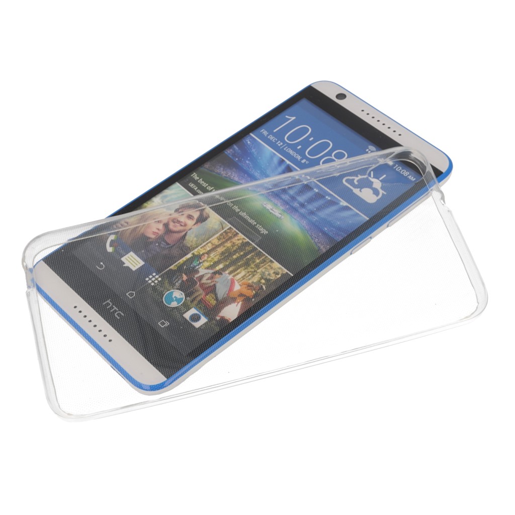 Pokrowiec silikonowe etui Back Case przeroczyste HTC Desire 820 / 4