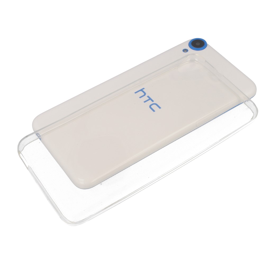 Pokrowiec silikonowe etui Back Case przeroczyste HTC Desire 820 / 6