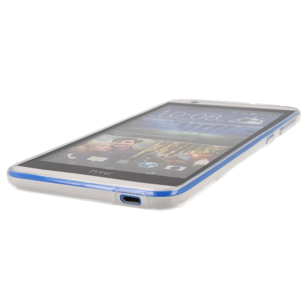 Pokrowiec silikonowe etui Back Case przeroczyste HTC Desire 820 / 5