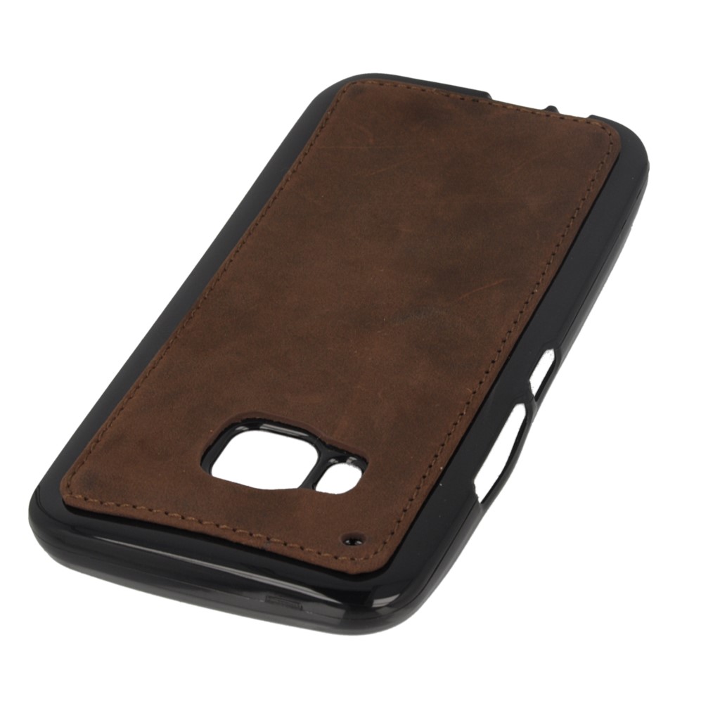 Pokrowiec etui Case Leather brzowy HTC One M9 Prime CE / 11