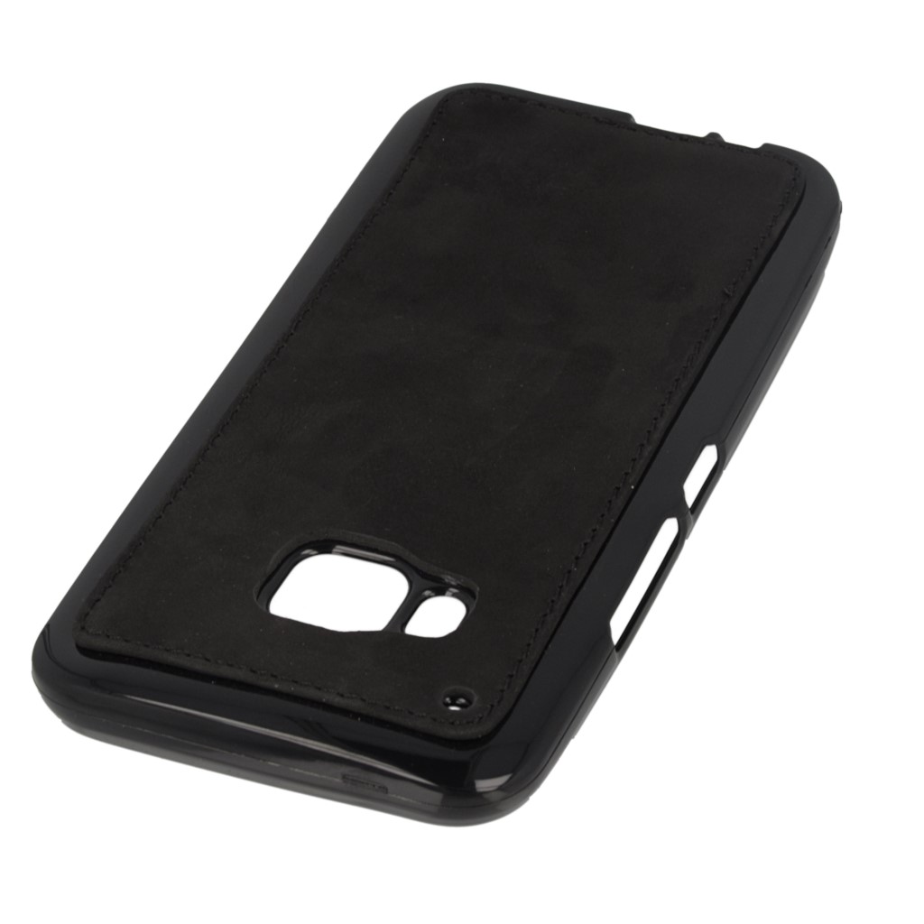 Pokrowiec etui Case Leather czarny HTC One M9 Prime CE / 11