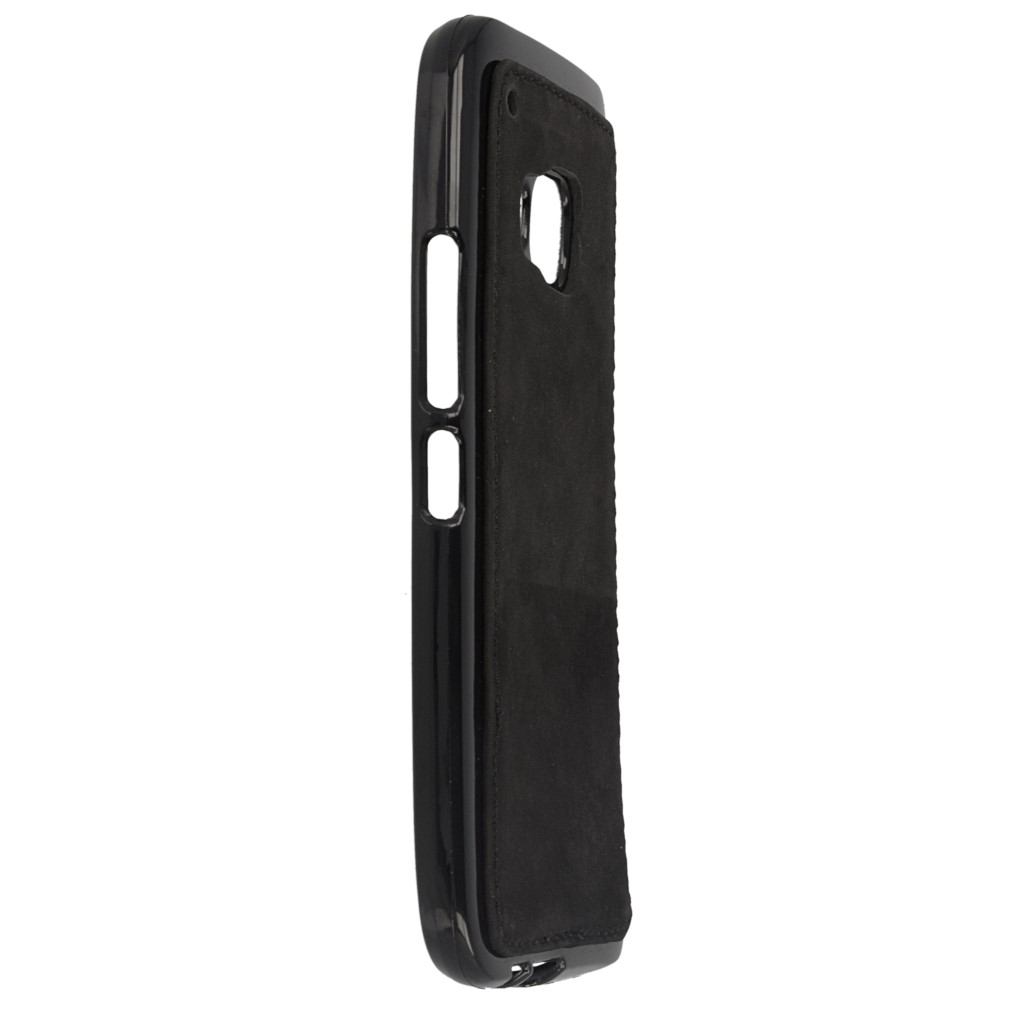 Pokrowiec etui Case Leather czarny HTC One M9 Prime CE / 2
