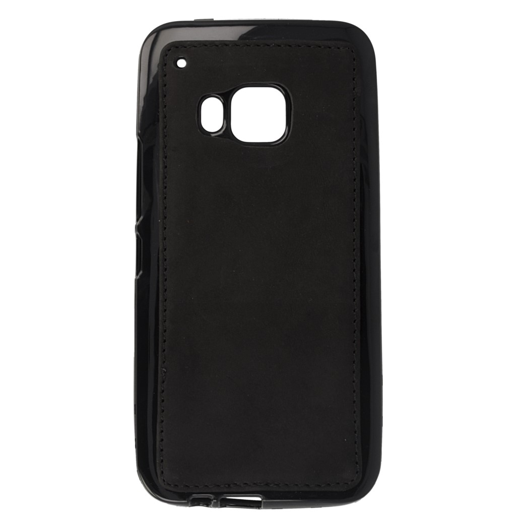 Pokrowiec etui Case Leather czarny HTC One M9 / 5