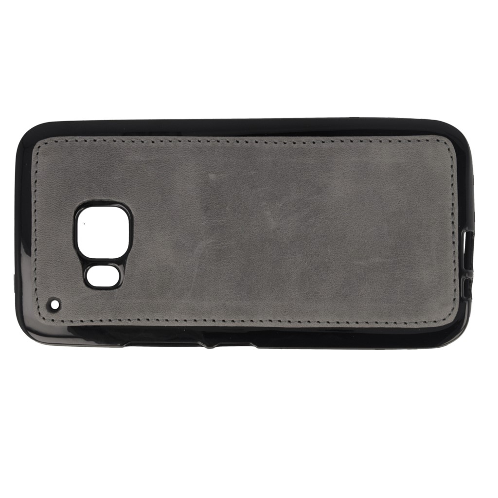 Pokrowiec etui Case Leather szary HTC One M9 Prime CE / 3