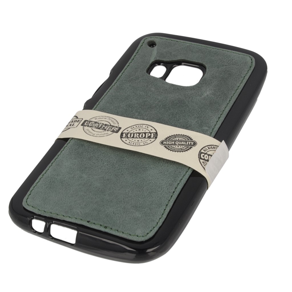 Pokrowiec etui Case Leather zielony HTC One M9 Prime CE / 7