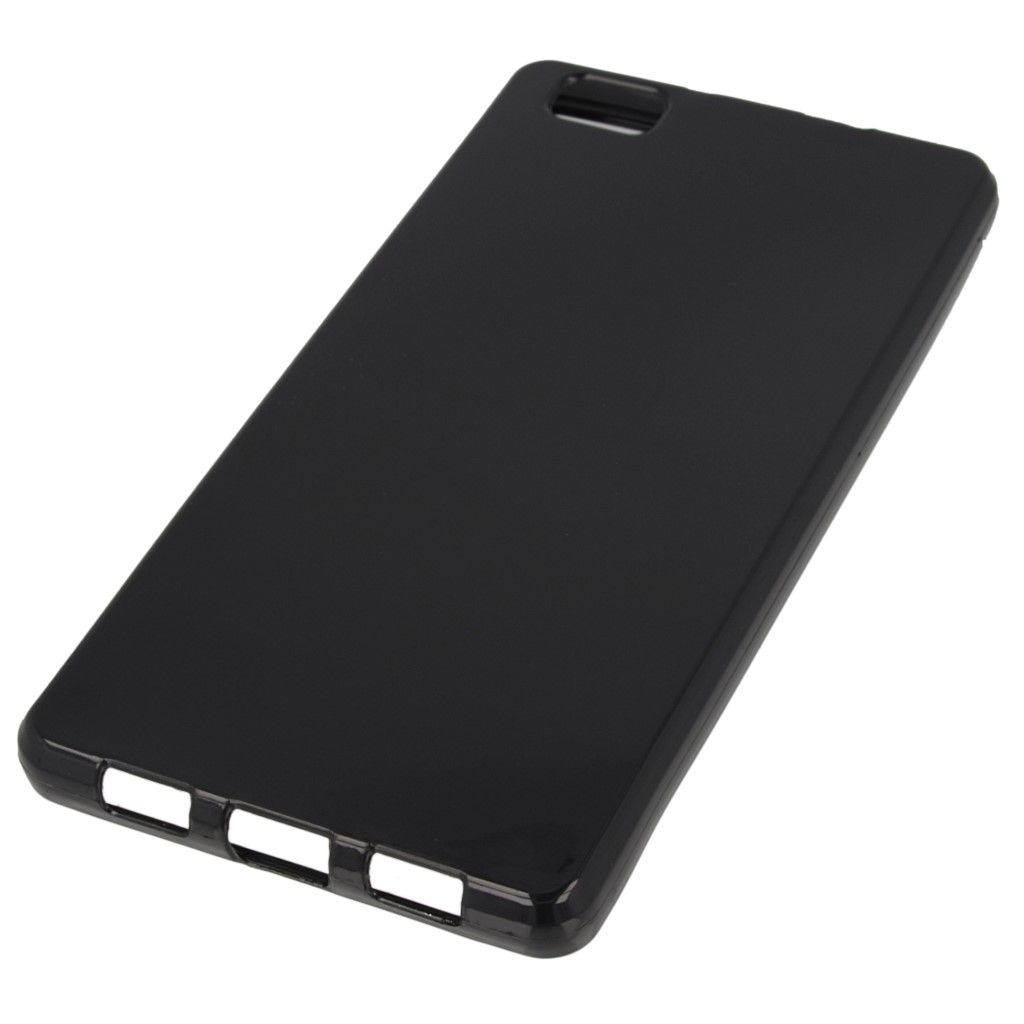 Pokrowiec silikonowe etui BACK CASE czarne Microsoft Lumia 950 XL